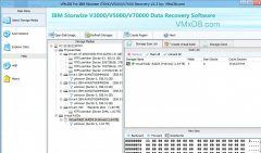某洗浴中心IBM V3500存储数据恢复